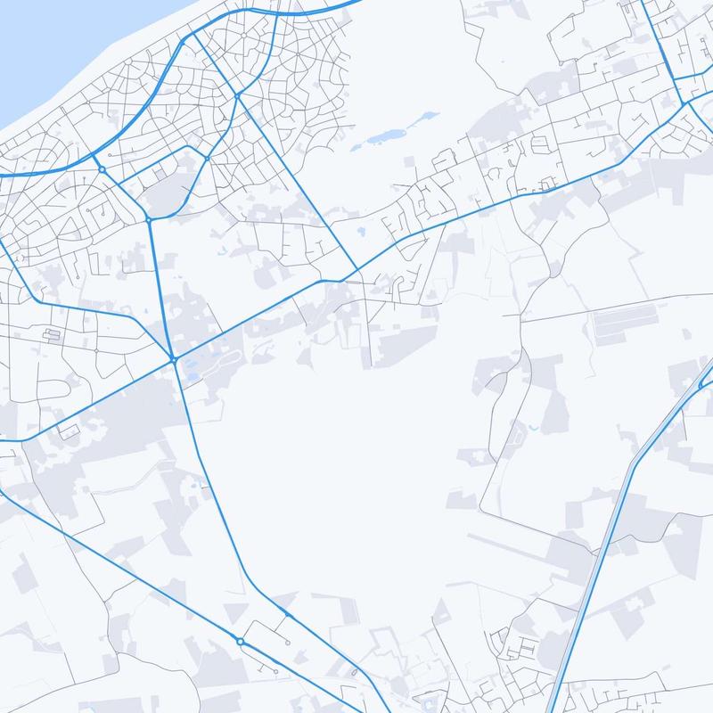 Map of Koksijde