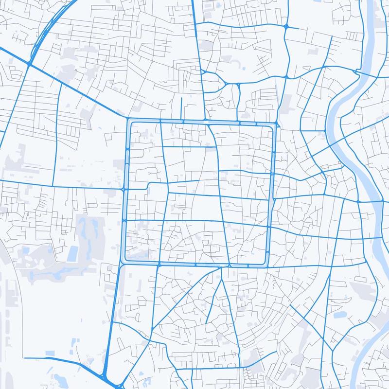 Map of Chiang Mai